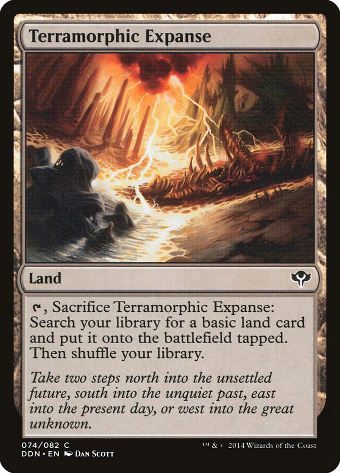 Terramorphic Expanse [Duel Decks: Speed vs. Cunning] - Magic: The Gathering - Card Brawlers | Quebec | Canada |