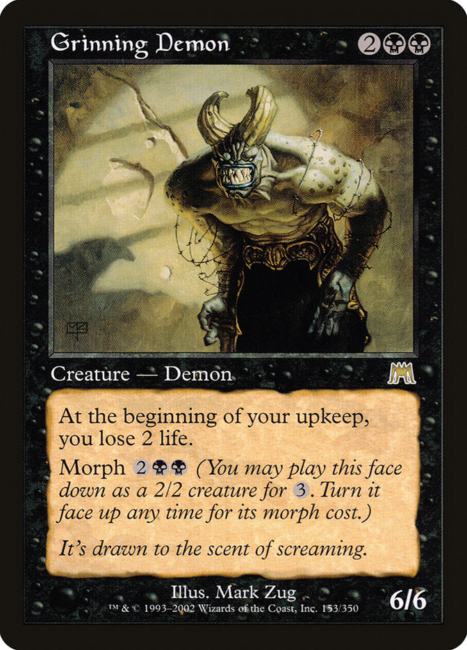 Grinning Demon [Onslaught] - Magic: The Gathering - Card Brawlers | Quebec | Canada |