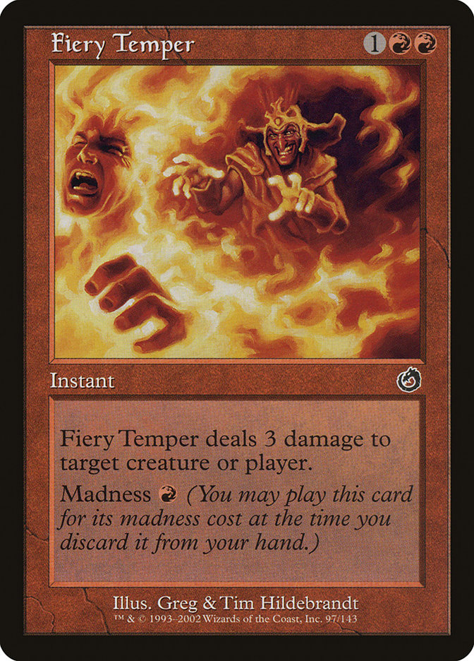 Fiery Temper [Torment] - Magic: The Gathering - Card Brawlers | Quebec | Canada |