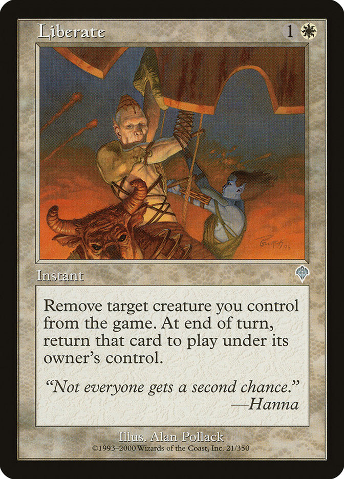 Liberate [Invasion] - Magic: The Gathering - Card Brawlers | Quebec | Canada |