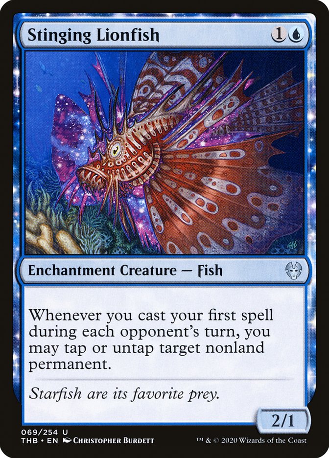 Stinging Lionfish [Theros Beyond Death] - Magic: The Gathering - Card Brawlers | Quebec | Canada |