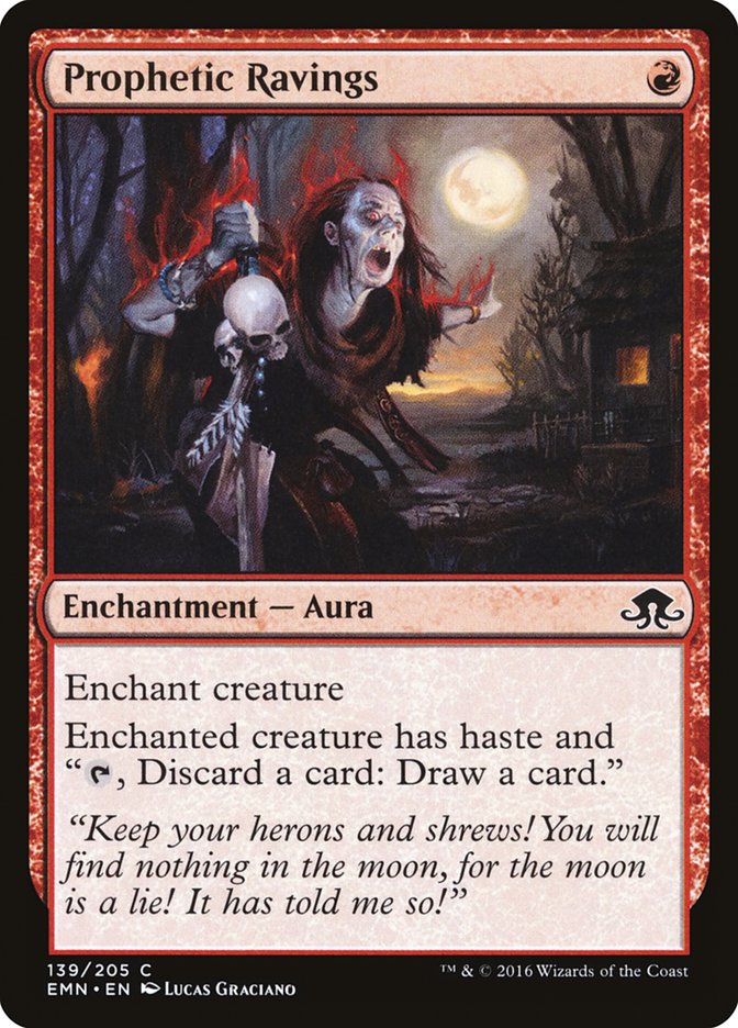 Prophetic Ravings [Eldritch Moon] - Magic: The Gathering - Card Brawlers | Quebec | Canada |