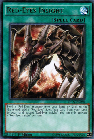 Red-Eyes Insight [INOV-EN060] Rare - Yu-Gi-Oh! - Card Brawlers | Quebec | Canada |