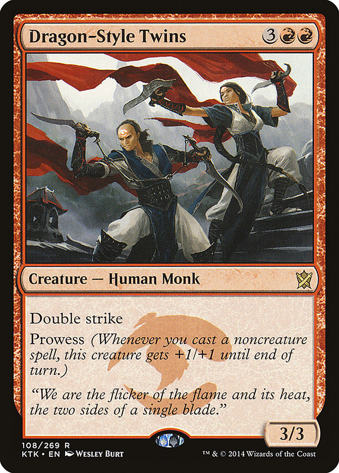 Dragon-Style Twins [Khans of Tarkir] - Magic: The Gathering - Card Brawlers | Quebec | Canada |