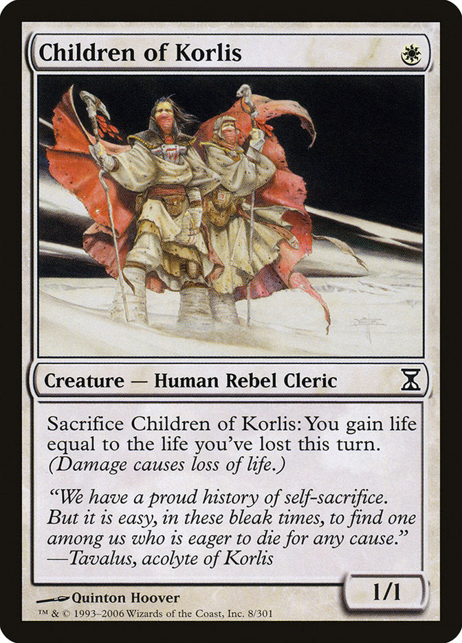 Children of Korlis [Time Spiral] - Magic: The Gathering - Card Brawlers | Quebec | Canada |