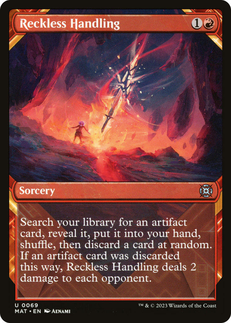 Reckless Handling (Showcase) [March of the Machine: The Aftermath] - Magic: The Gathering - Card Brawlers | Quebec | Canada |