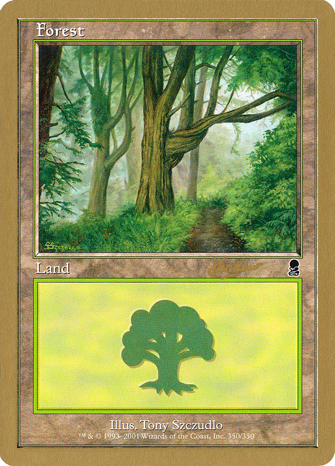Forest (shh350) (Sim Han How) [World Championship Decks 2002] - Magic: The Gathering - Card Brawlers | Quebec | Canada |