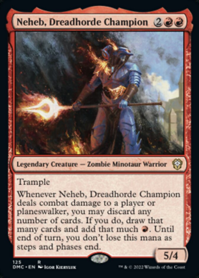 Neheb, Dreadhorde Champion [Dominaria United Commander] - Magic: The Gathering - Card Brawlers | Quebec | Canada |