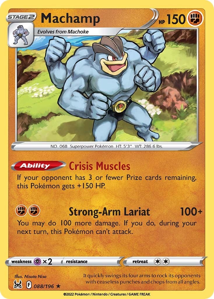 Machamp (088/196) [Sword & Shield: Lost Origin] - Pokémon - Card Brawlers | Quebec | Canada |