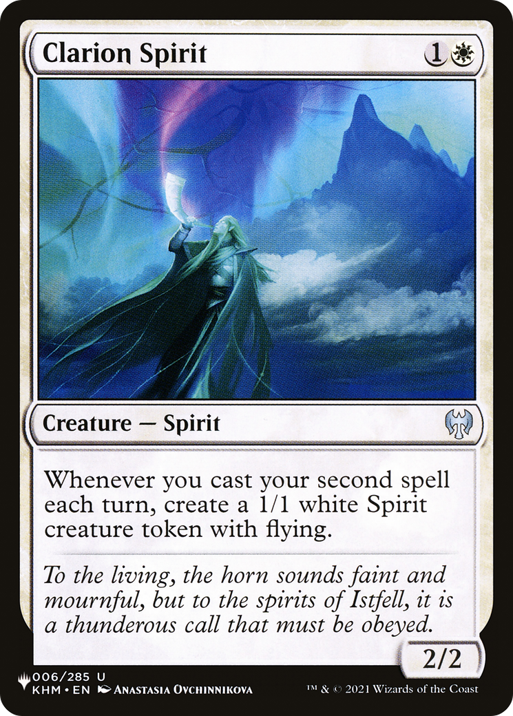 Clarion Spirit [The List] - Magic: The Gathering - Card Brawlers | Quebec | Canada |