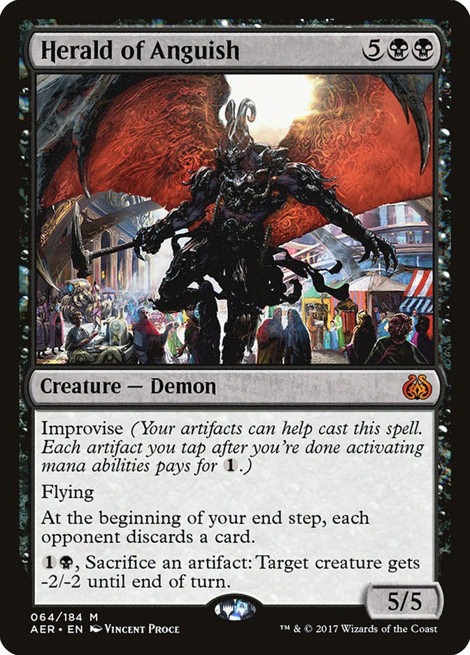 Herald of Anguish [Aether Revolt] - Magic: The Gathering - Card Brawlers | Quebec | Canada |