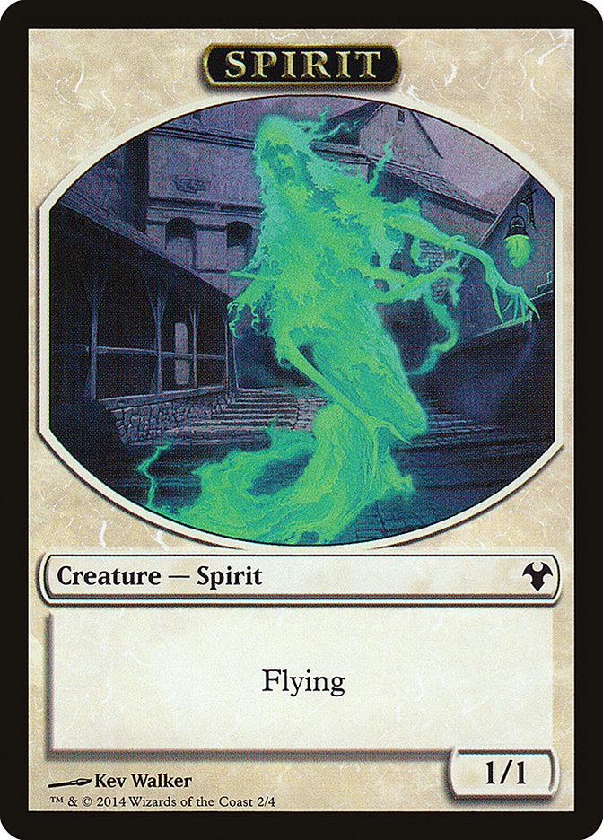 Spirit Token [Modern Event Deck 2014 Tokens] - Magic: The Gathering - Card Brawlers | Quebec | Canada |