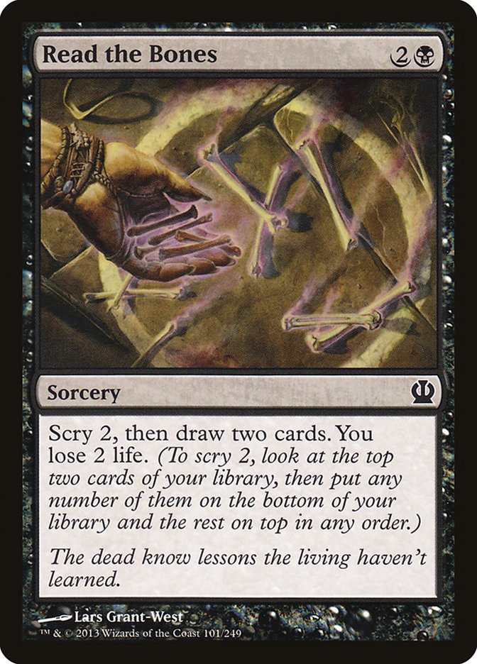 Read the Bones [Theros] - Magic: The Gathering - Card Brawlers | Quebec | Canada |