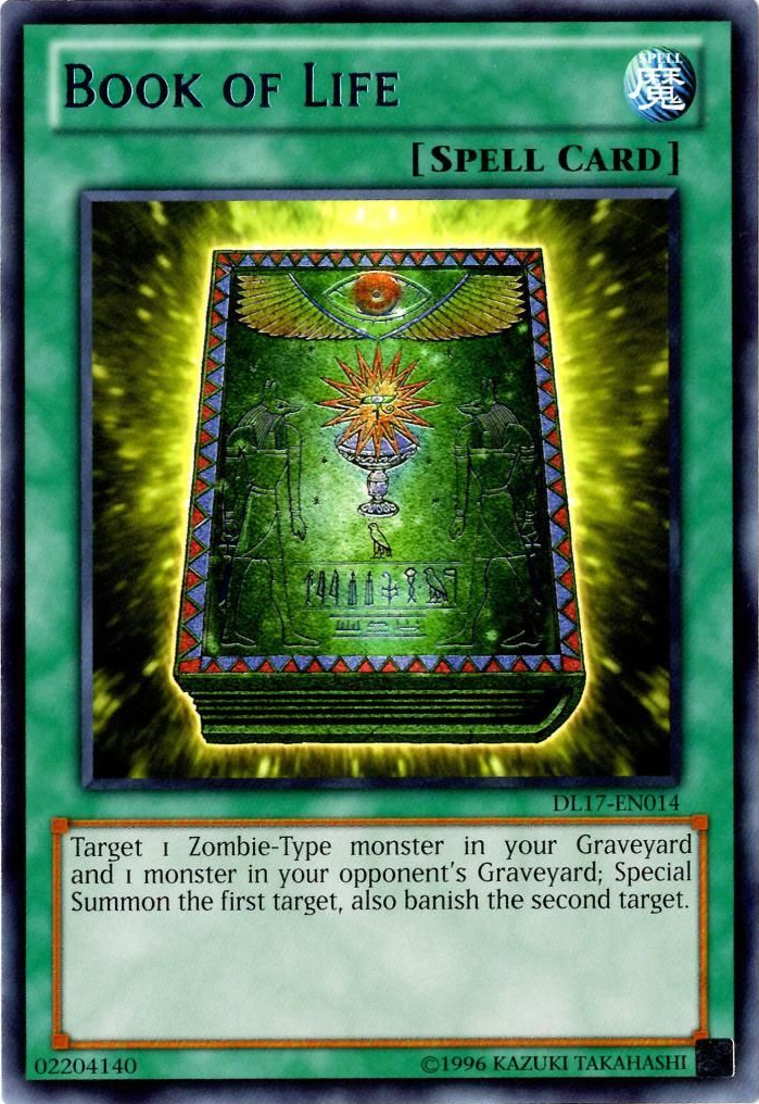 Book of Life (Blue) [DL17-EN014] Rare - Yu-Gi-Oh! - Card Brawlers | Quebec | Canada |
