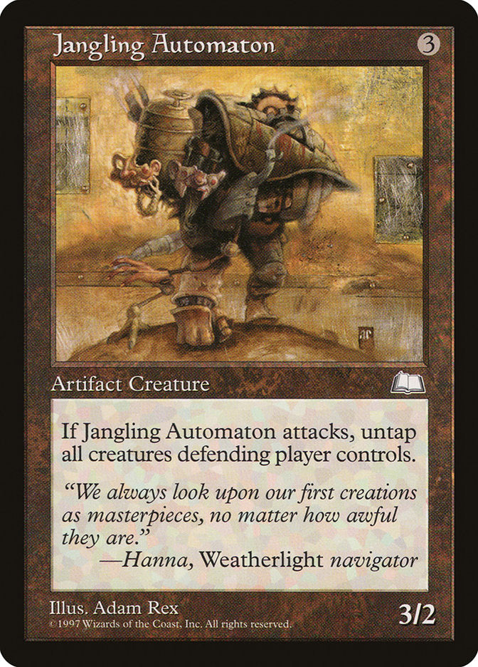 Jangling Automaton [Weatherlight] - Magic: The Gathering - Card Brawlers | Quebec | Canada |