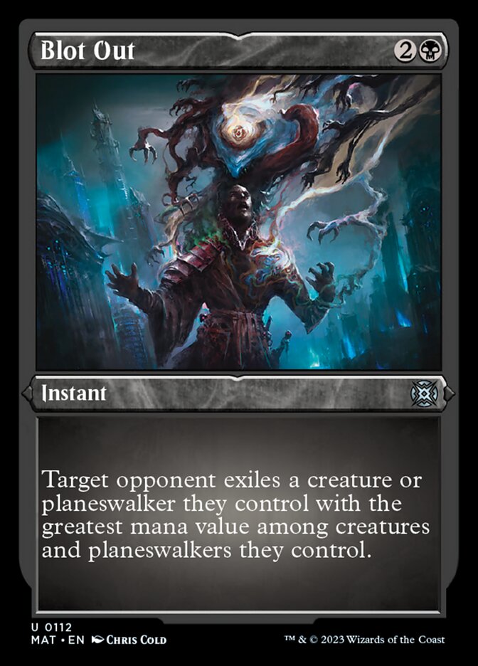 Blot Out (Foil Etched) [March of the Machine: The Aftermath] - Magic: The Gathering - Card Brawlers | Quebec | Canada |