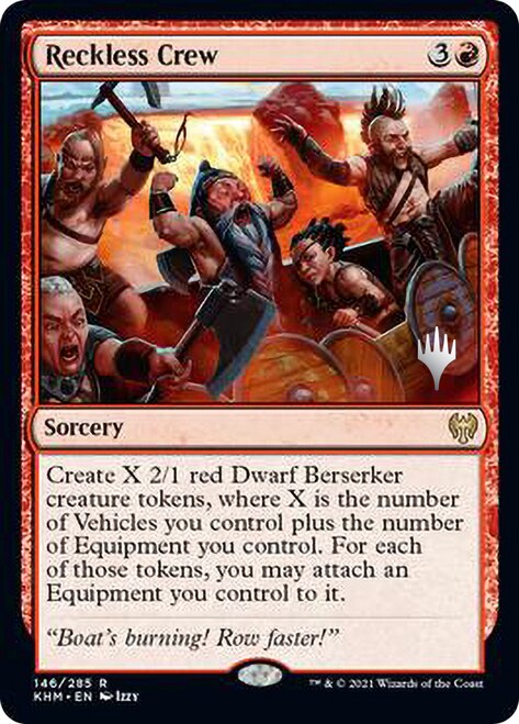 Reckless Crew (Promo Pack) [Kaldheim Promos] - Magic: The Gathering - Card Brawlers | Quebec | Canada |