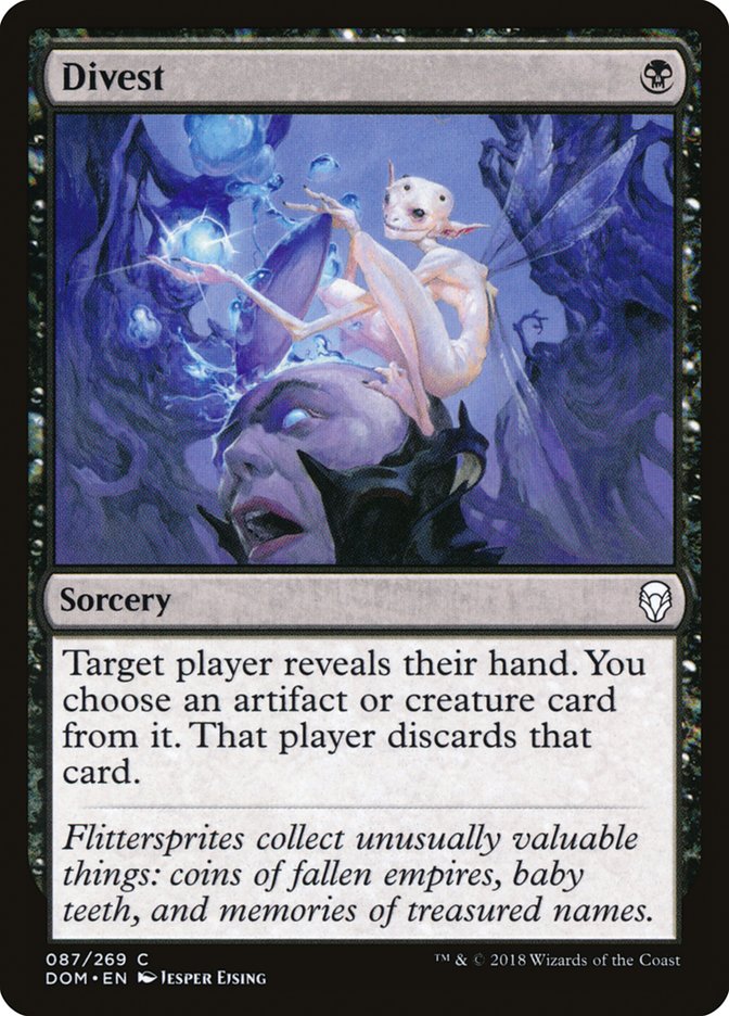 Divest [Dominaria] - Magic: The Gathering - Card Brawlers | Quebec | Canada |