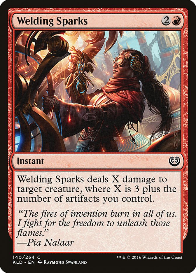 Welding Sparks [Kaladesh] - Magic: The Gathering - Card Brawlers | Quebec | Canada |