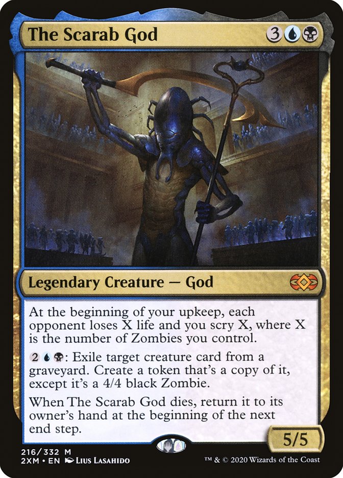 The Scarab God [Double Masters] - Magic: The Gathering - Card Brawlers | Quebec | Canada |