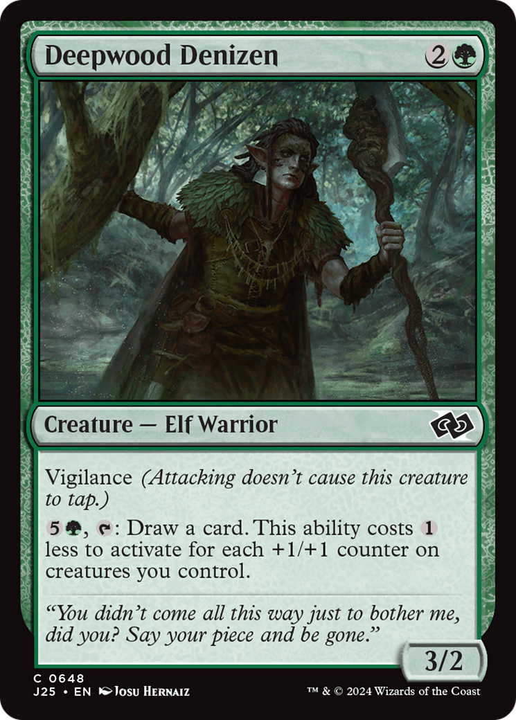 Deepwood Denizen [Foundations Jumpstart] - Magic: The Gathering - Card Brawlers | Quebec | Canada |