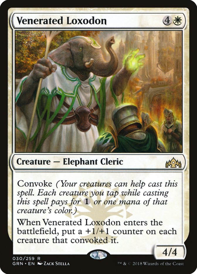Venerated Loxodon [Guilds of Ravnica] - Magic: The Gathering - Card Brawlers | Quebec | Canada |