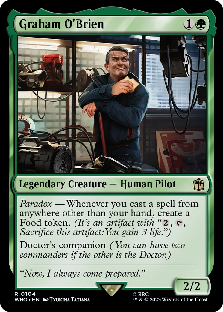 Graham O'Brien [Doctor Who] - Magic: The Gathering - Card Brawlers | Quebec | Canada |