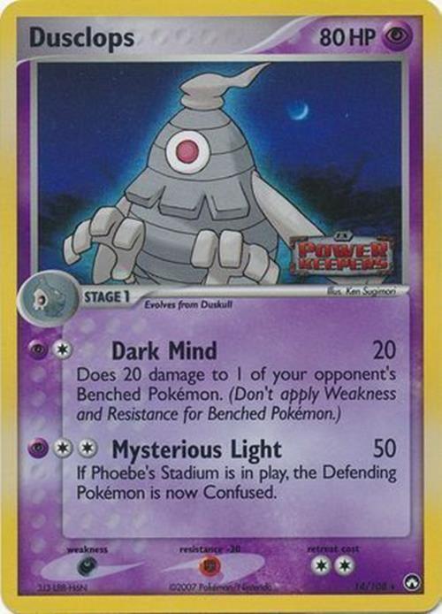 Dusclops (14/108) (Stamped) [EX: Power Keepers] - Pokémon - Card Brawlers | Quebec | Canada |