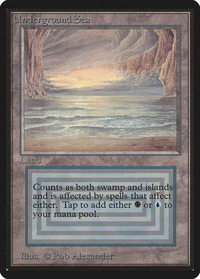 Underground Sea [Beta Edition] - Magic: The Gathering - Card Brawlers | Quebec | Canada |