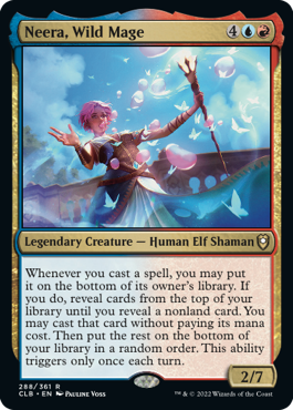 Neera, Wild Mage [Commander Legends: Battle for Baldur's Gate] - Magic: The Gathering - Card Brawlers | Quebec | Canada |