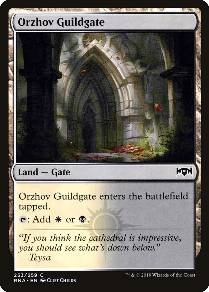 Orzhov Guildgate (253/259) [Ravnica Allegiance] - Magic: The Gathering - Card Brawlers | Quebec | Canada |
