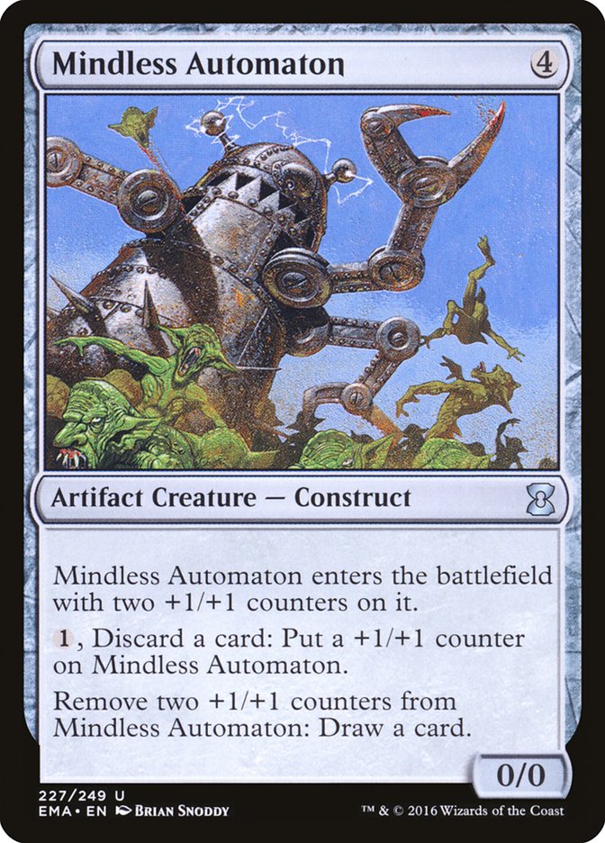 Mindless Automaton [Eternal Masters] - Magic: The Gathering - Card Brawlers | Quebec | Canada |