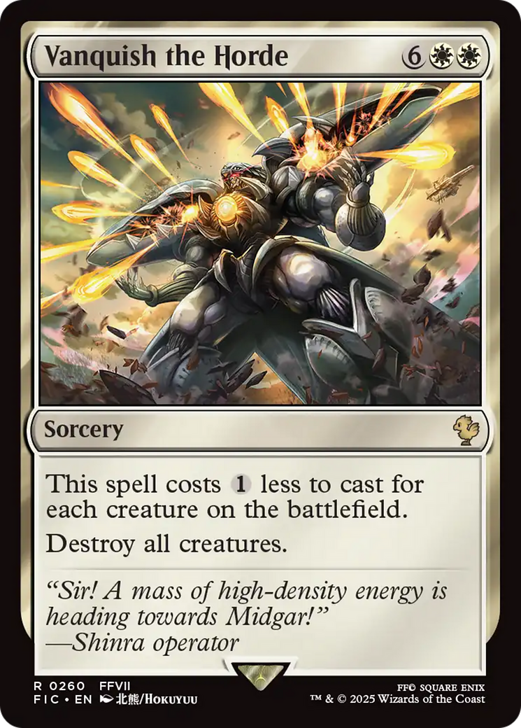 Vanquish the Horde [FINAL FANTASY Commander] - Magic: The Gathering - Card Brawlers | Quebec | Canada |