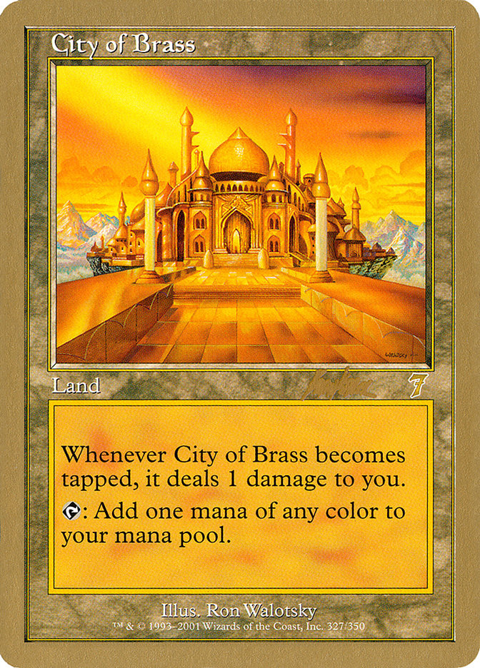 City of Brass (Brian Kibler) [World Championship Decks 2002] - Magic: The Gathering - Card Brawlers | Quebec | Canada |