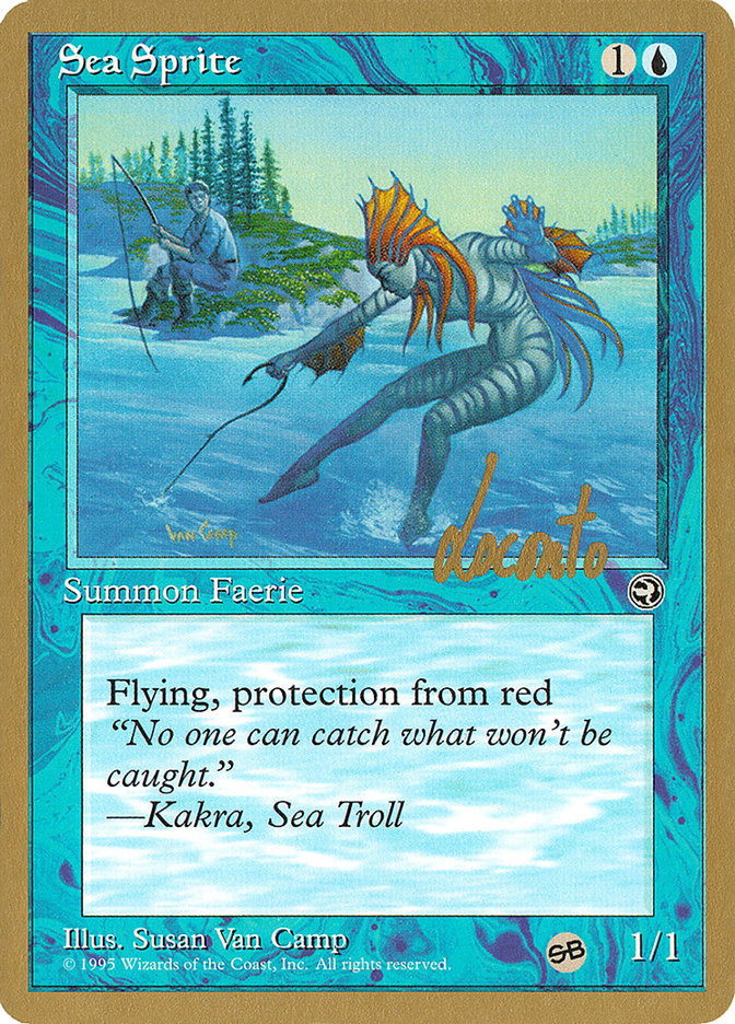 Sea Sprite (Michael Loconto) (SB) [Pro Tour Collector Set] - Magic: The Gathering - Card Brawlers | Quebec | Canada |