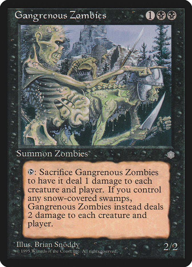 Gangrenous Zombies [Ice Age] - Magic: The Gathering - Card Brawlers | Quebec | Canada |