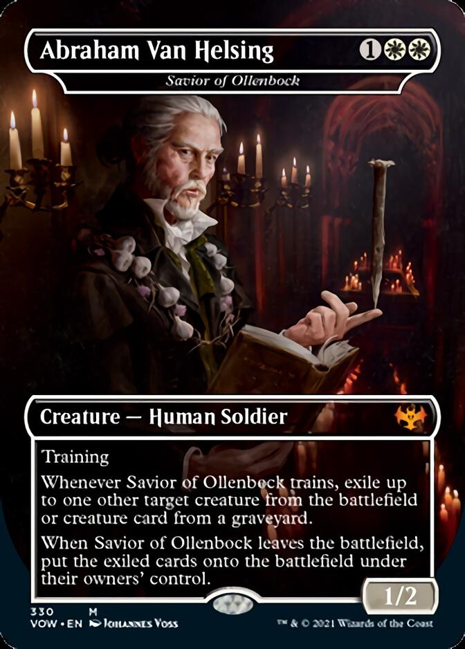 Savior of Ollenbock - Abraham Van Helsing [Innistrad: Crimson Vow] - Magic: The Gathering - Card Brawlers | Quebec | Canada |