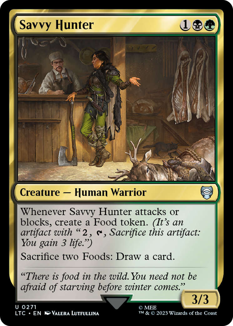 Savvy Hunter [The Lord of the Rings: Tales of Middle-Earth Commander] - Magic: The Gathering - Card Brawlers | Quebec | Canada |