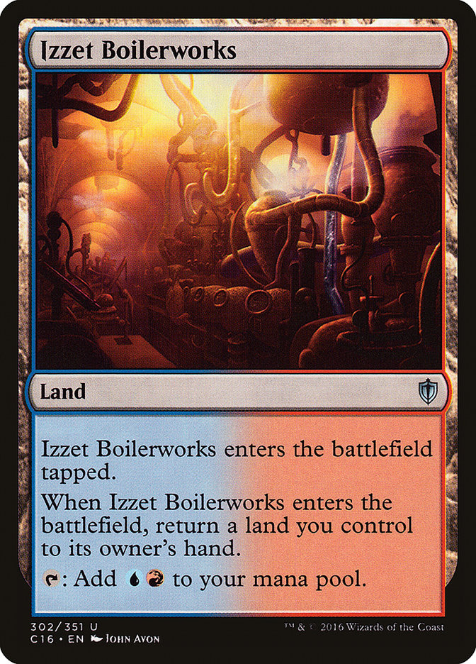 Izzet Boilerworks [Commander 2016] - Magic: The Gathering - Card Brawlers | Quebec | Canada |