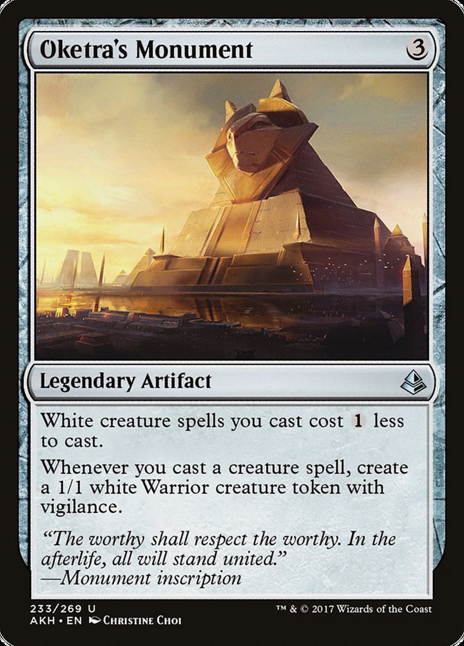 Oketra's Monument [Amonkhet] - Magic: The Gathering - Card Brawlers | Quebec | Canada |