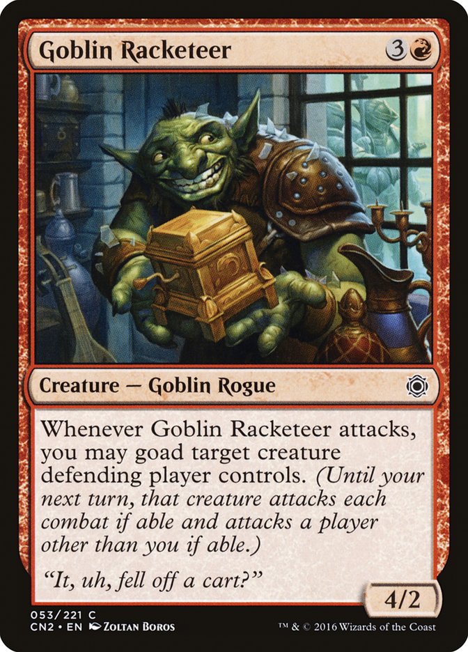 Goblin Racketeer [Conspiracy: Take the Crown] - Magic: The Gathering - Card Brawlers | Quebec | Canada |