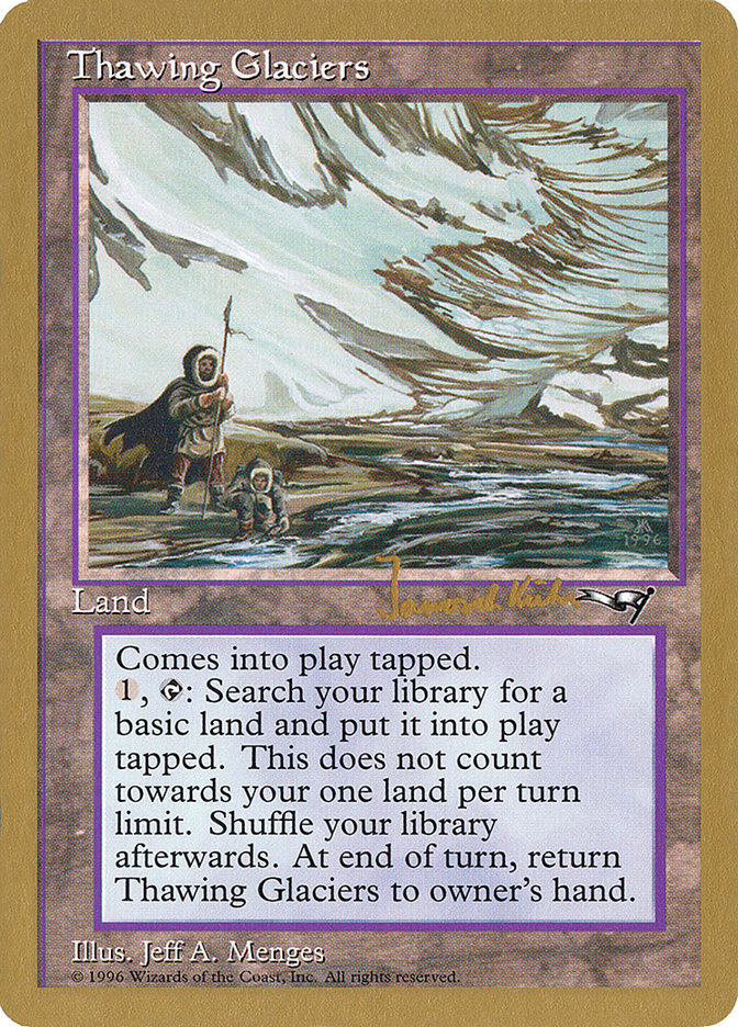 Thawing Glaciers (Janosch Kuhn) [World Championship Decks 1997] - Magic: The Gathering - Card Brawlers | Quebec | Canada |