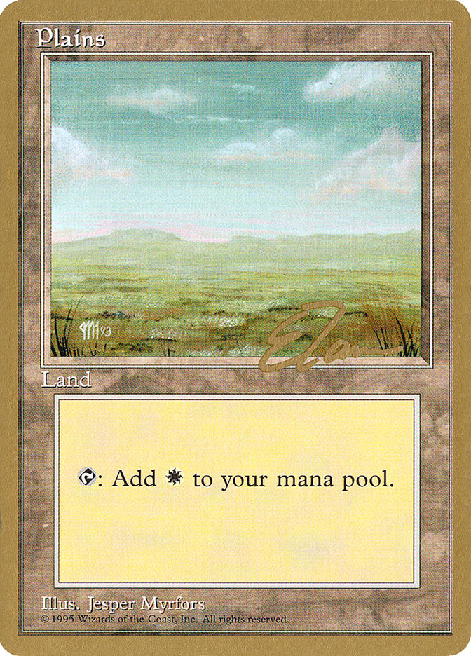 Plains (et364) (Eric Tam) [Pro Tour Collector Set] - Magic: The Gathering - Card Brawlers | Quebec | Canada |