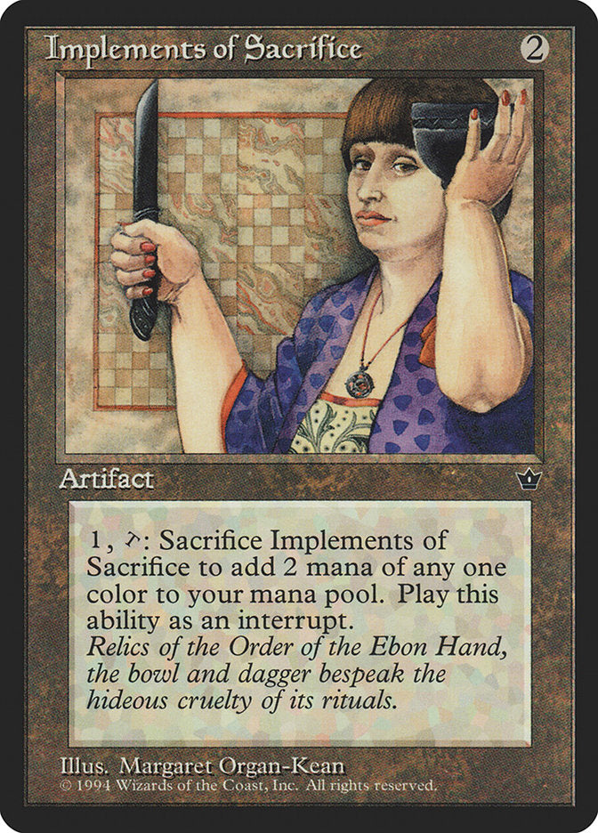 Implements of Sacrifice [Fallen Empires] - Magic: The Gathering - Card Brawlers | Quebec | Canada |