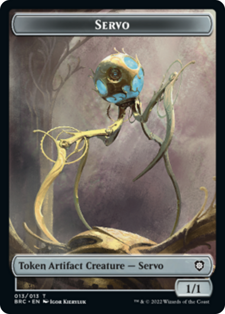 Servo // Construct (005) Double-Sided Token [The Brothers' War Commander Tokens] - Magic: The Gathering - Card Brawlers | Quebec | Canada |