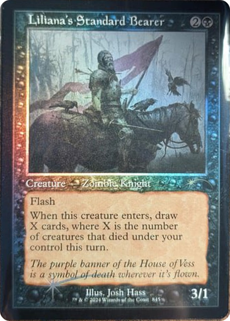 Liliana's Standard Bearer (Retro Frame) [Secret Lair Drop Series] - Magic: The Gathering - Card Brawlers | Quebec | Canada |
