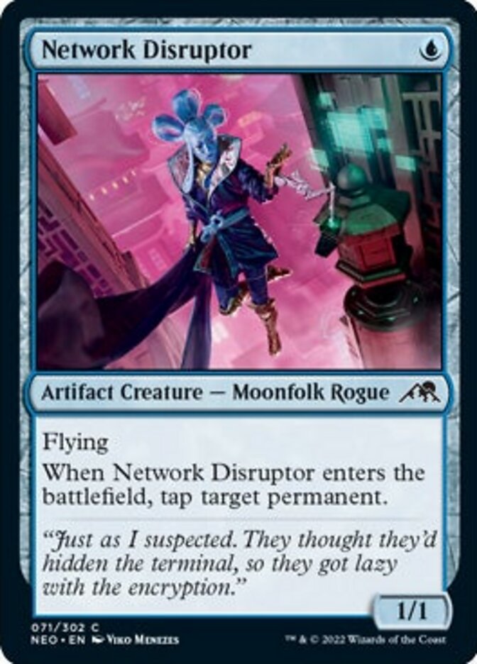 Network Disruptor [Kamigawa: Neon Dynasty] - Magic: The Gathering - Card Brawlers | Quebec | Canada |