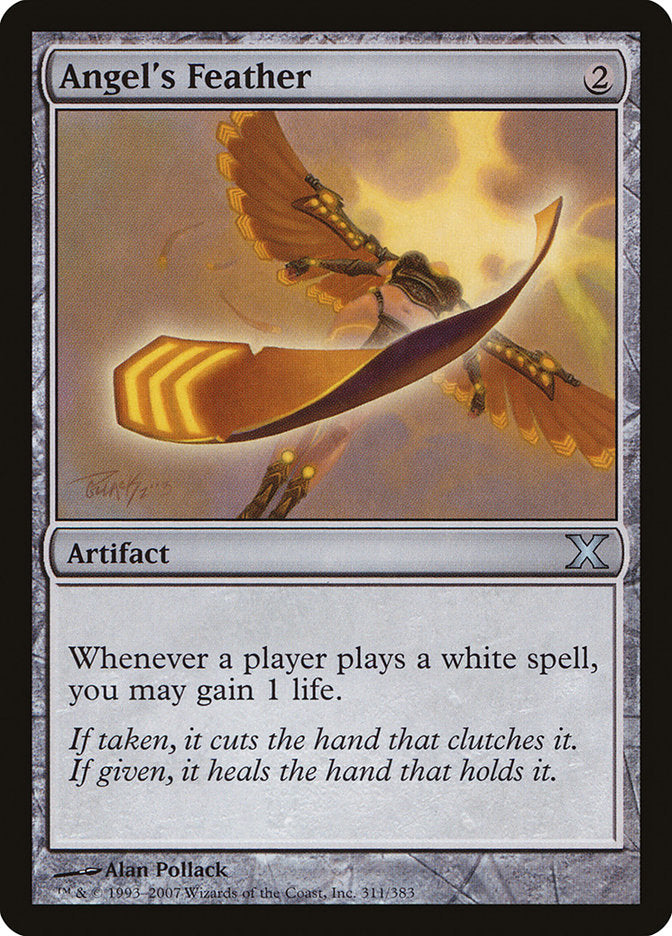 Angel's Feather [Tenth Edition] - Magic: The Gathering - Card Brawlers | Quebec | Canada |