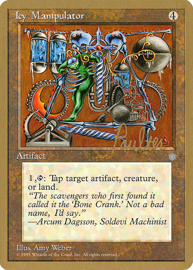 Icy Manipulator (Preston Poulter) [Pro Tour Collector Set] - Magic: The Gathering - Card Brawlers | Quebec | Canada |