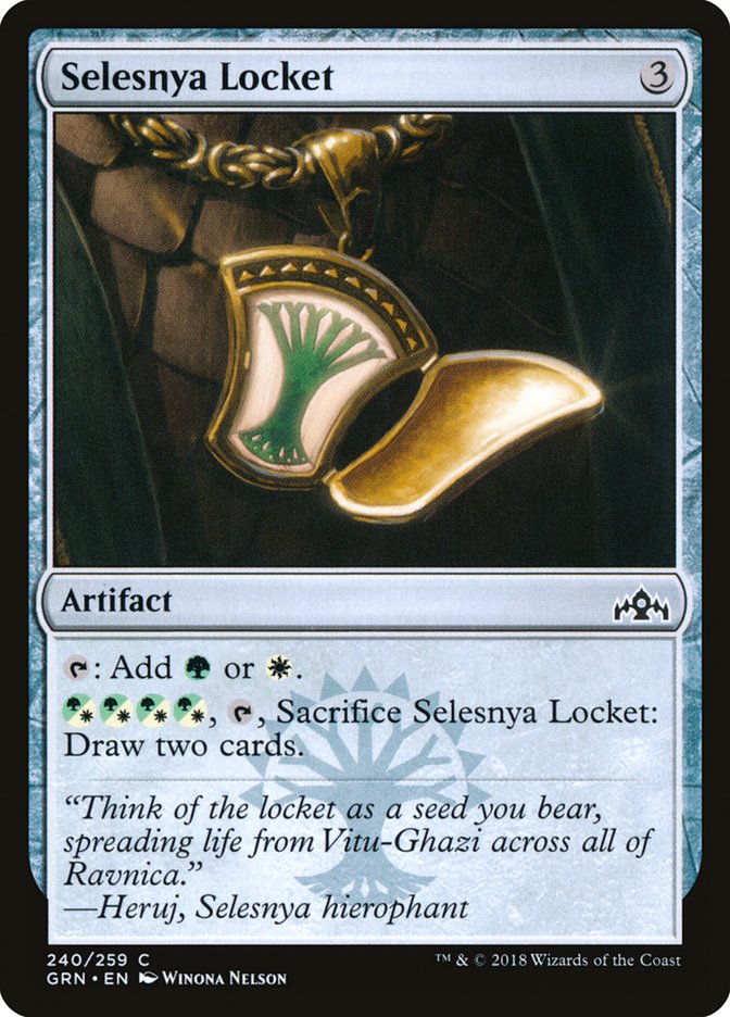 Selesnya Locket [Guilds of Ravnica] - Magic: The Gathering - Card Brawlers | Quebec | Canada |
